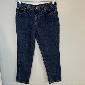 Vintage Faded Glory Women's Jeans Dark Wash Classic Fit Petite Sz 12 USA Made